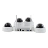 KIT WIFI 4 camere Dome 2MP + NVR - UNV