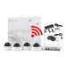 KIT WIFI 4 camere Dome 2MP + NVR - UNV