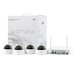 KIT WIFI 4 camere Dome 2MP + NVR - UNV