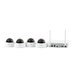 KIT WIFI 4 camere Dome 2MP + NVR - UNV